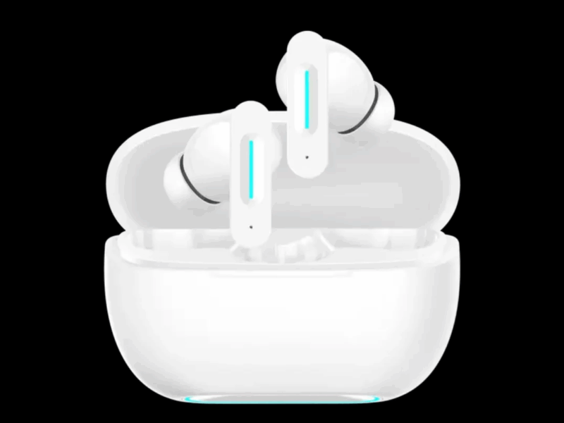 Green Lyca LS-518 In-ear Μαύρα
