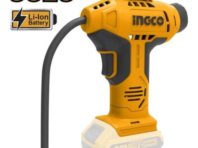 ΑΕΡΟΣΥΜΠΙΕΣΤΗΣ ΑΥΤΟΚΙΝΗΤΟΥ ΜΠΑΤΑΡΙΑΣ 150PSI 20V LI-ION SOLO INGCO Κωδ.: 14853