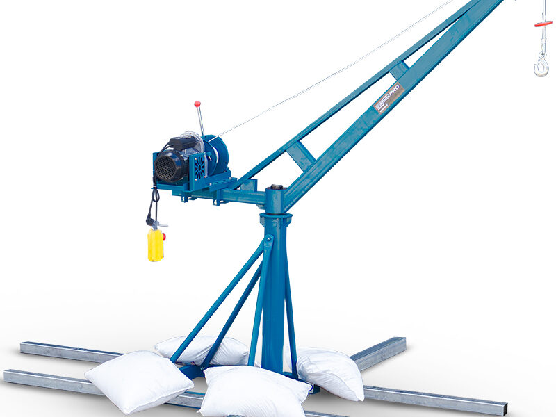 BORMANN Pro BPA6100 Ηλεκτρικό Παλάγκο (Γερανάκι) με Βάση,500kg,με Θερμικό Διακόπτη - BPA6100