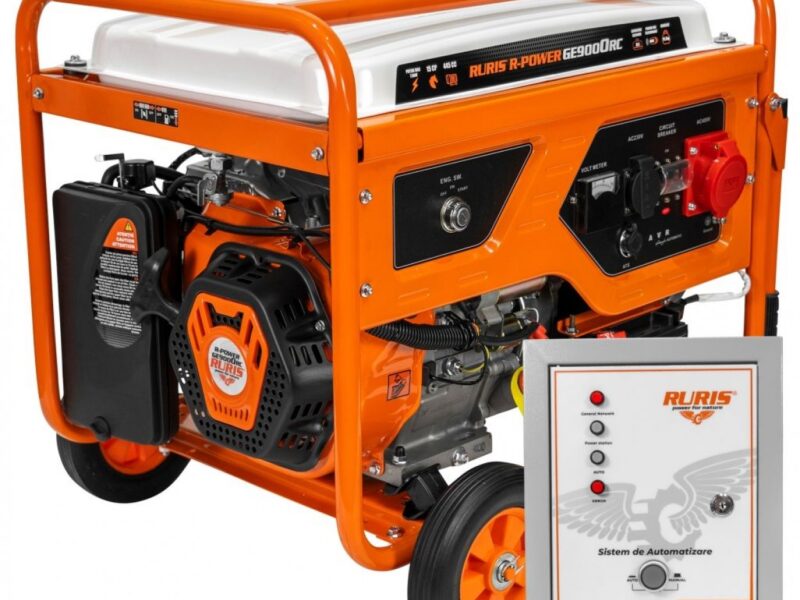 Γεννήτρια Βενζίνης 7500W 445cc 15HP R-Power GE8000RC RURIS