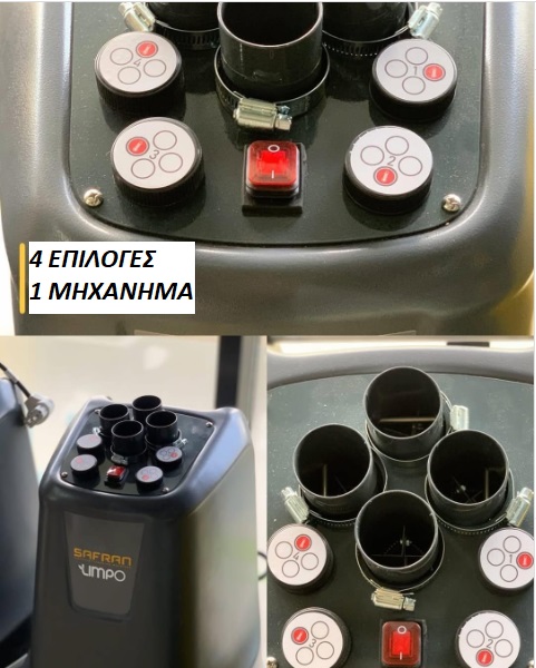 Στεγνωτήριο σαλονιών οχημάτων Safran Octopus SN7200
