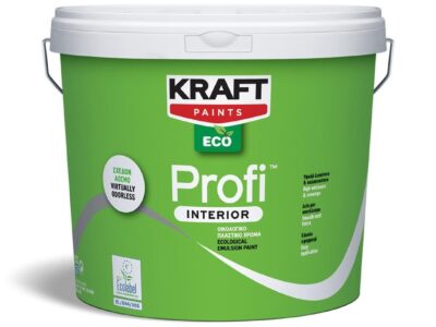 Χρώμα εσωτερικού χώρου KRAFT Profi Eco 9L λευκό