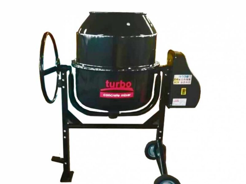 TURBO Μπετονιέρα Τροχήλατη 220lt 800W TRB220