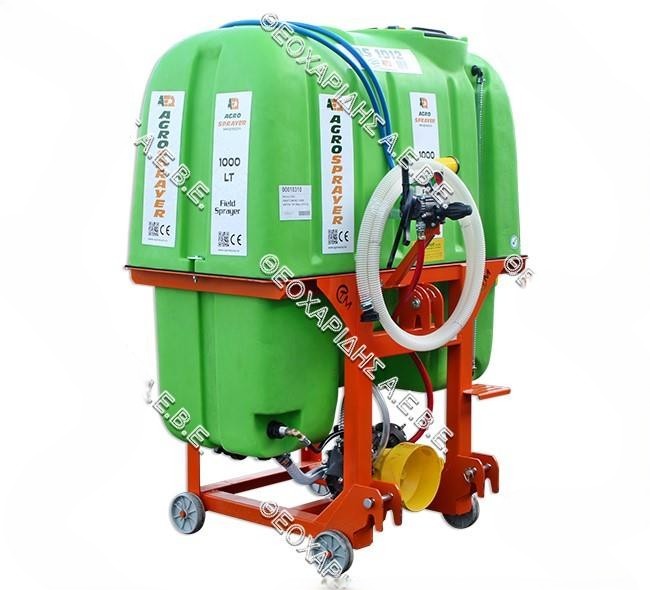 ΨΕΚΑΣΤΙΚΟ ΑΝΑΡΤΩΜΕΝΟ 1000lt ΜΕ ΑΝΤΛΙΑ 70lt 50bar AS1012 AgroSprayer Κωδ.: 18310