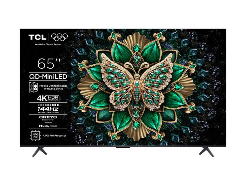 TCL QD Mini-LED 65C6K 65" Τηλεόραση 4K Google TV