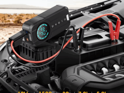 Εκκινητής μπαταρίας οχημάτων Jump Starter & αεροσυμπιεστής – JG819 – 567819