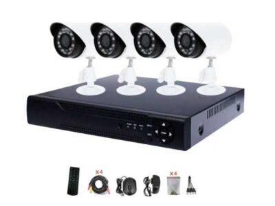 Ενσύρματο καταγραφικό δικτύου με 4 κάμερες – CCTV Security Recording System – 020231